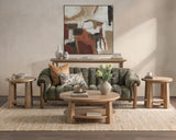Kenzie Amber Toast Coffee Table by Classic Home at Eve Furniture