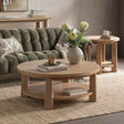 Kenzie Amber Toast Coffee Table by Classic Home at Eve Furniture