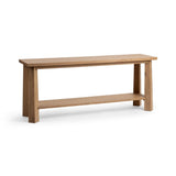 Kenzie Amber Toast Console Table by Classic Home at Eve Furniture