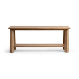 Kenzie Amber Toast Console Table by Classic Home at Eve Furniture