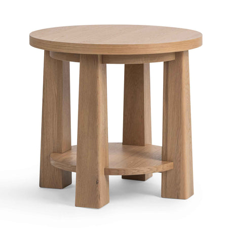 Kenzie Amber Toast End Table by Classic Home at Eve Furniture