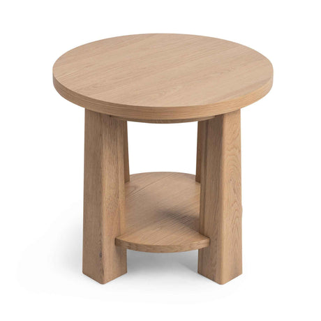 Kenzie Amber Toast End Table by Classic Home at Eve Furniture