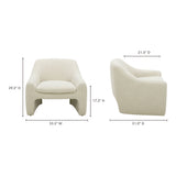 Kenzie Dune Accent Chair by Moe's Home at Eve Furniture