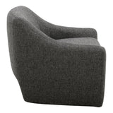 Kenzie Shadowed Grey Accent Chair by MOES at Eve Furniture