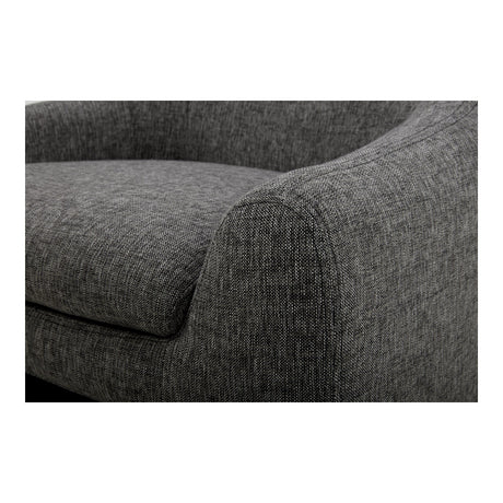 Kenzie Shadowed Grey Accent Chair by MOES at Eve Furniture