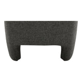 Kenzie Shadowed Grey Accent Chair by MOES at Eve Furniture