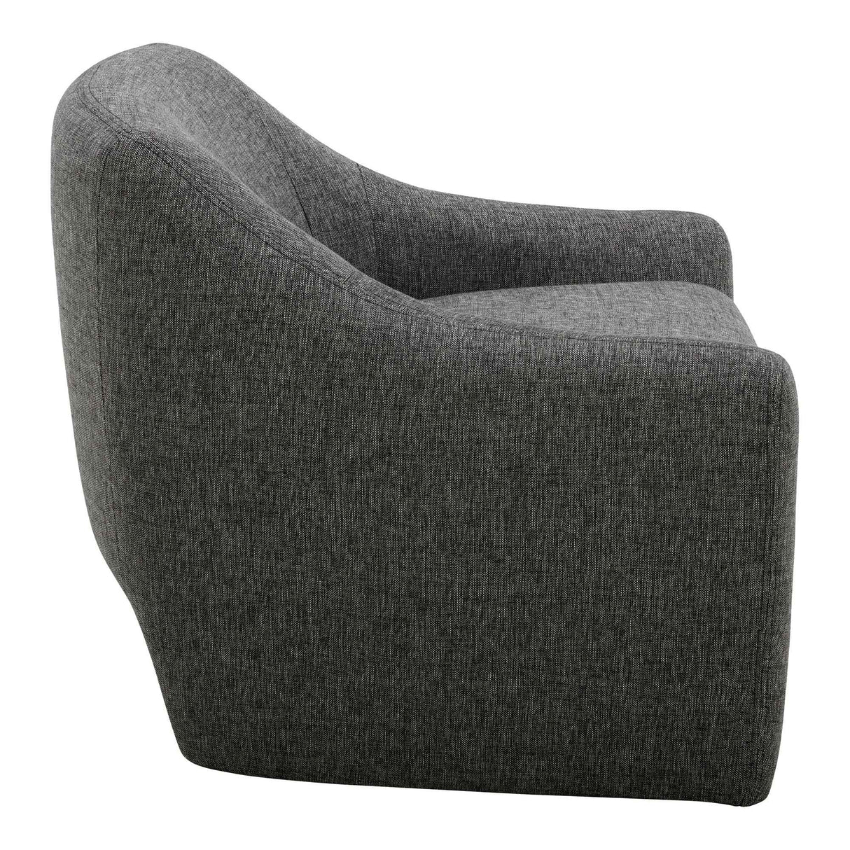 Kenzie Shadowed Grey Accent Chair