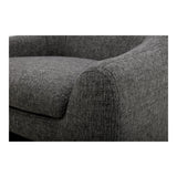 Kenzie Shadowed Grey Accent Chair by Moe's Home at Eve Furniture