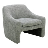Kenzie Slated Moss Accent Chair by MOES at Eve Furniture