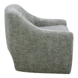 Kenzie Slated Moss Accent Chair by MOES at Eve Furniture