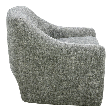 Kenzie Slated Moss Accent Chair by MOES at Eve Furniture
