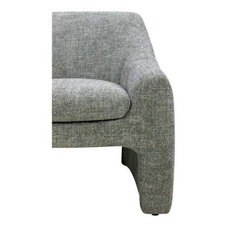 Kenzie Slated Moss Accent Chair by MOES at Eve Furniture