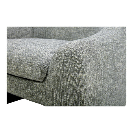 Kenzie Slated Moss Accent Chair by MOES at Eve Furniture