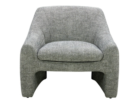 Kenzie Slated Moss Accent Chair by MOES at Eve Furniture