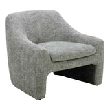 Kenzie Slated Moss Accent Chair by Moe's Home at Eve Furniture
