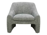 Kenzie Slated Moss Accent Chair by Moe's Home at Eve Furniture