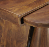 Keppler Brown 2-Piece Nesting Tables by Crestview at Eve Furniture