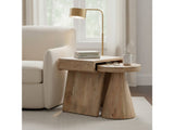 Keppler Natural Brown 2-Piece Nesting Tables by Crestview at Eve Furniture