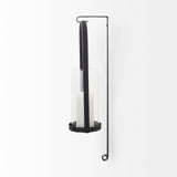 Kero Black Metal Wall Candle Holder by Mercana at Eve Furniture