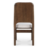 Kerr Ash Beige Dining Chair Walnut Stained (Set of 2) by Moe's Home at Eve Furniture