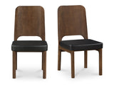 Kerr Black Dining Chair (Set of 2) by MOES at Eve Furniture
