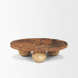 Kerra Small Solid Reclaimed Wood Tray by Mercana at Eve Furniture
