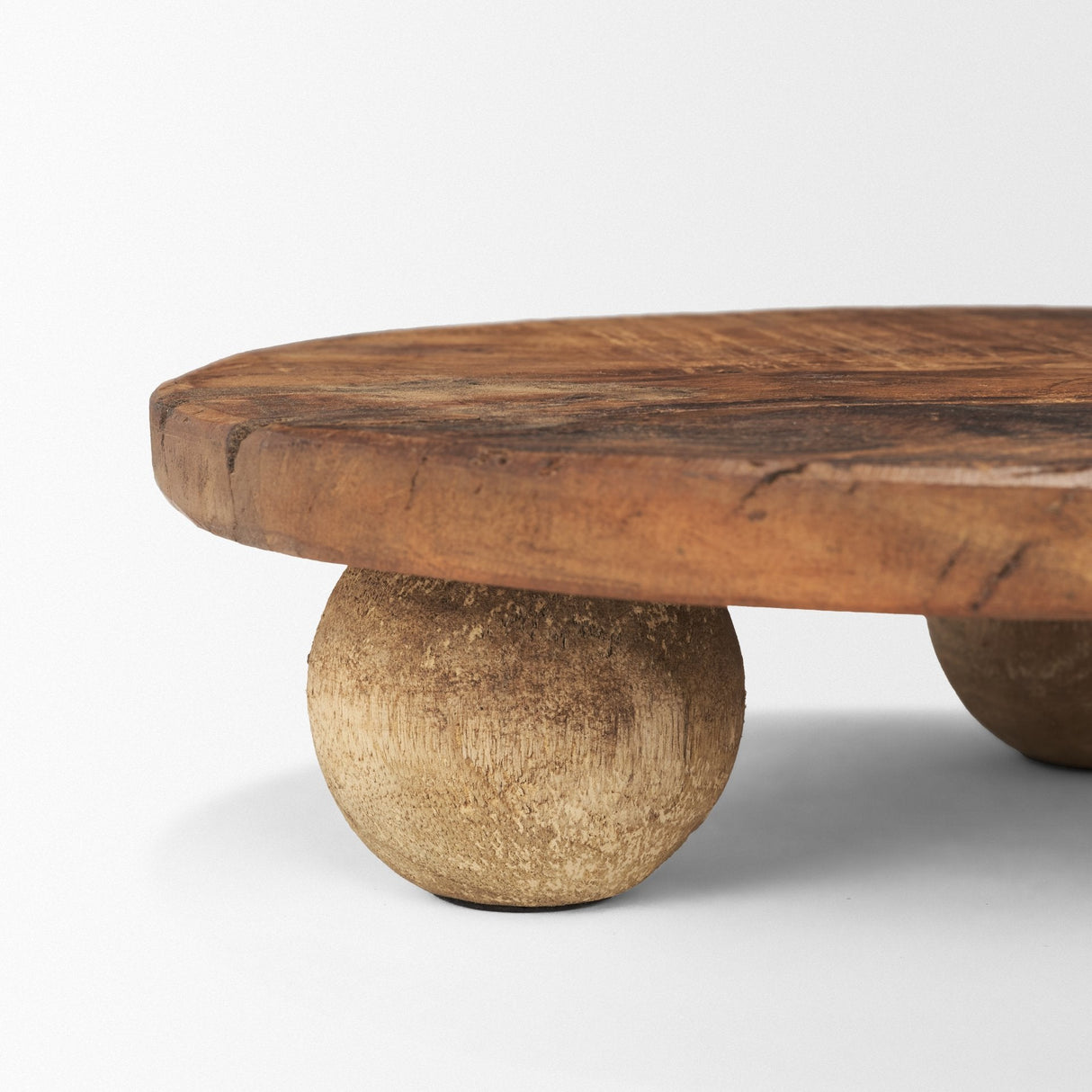 Kerra Small Solid Reclaimed Wood Tray by Mercana at Eve Furniture