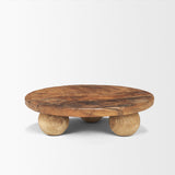 Kerra Small Solid Reclaimed Wood Tray by Mercana at Eve Furniture