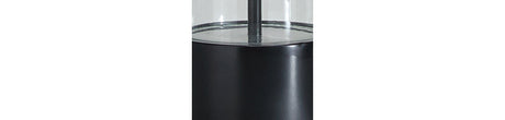 Kerrbrook Clear/Black Table Lamp by Ashley at Eve Furniture
