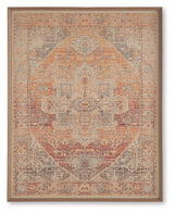 Kerrickson Red/Orange/Blue Wall Art by Ashley at Eve Furniture