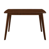 Kersey Chestnut Dining Table with Angled Legs by Coaster at Eve Furniture