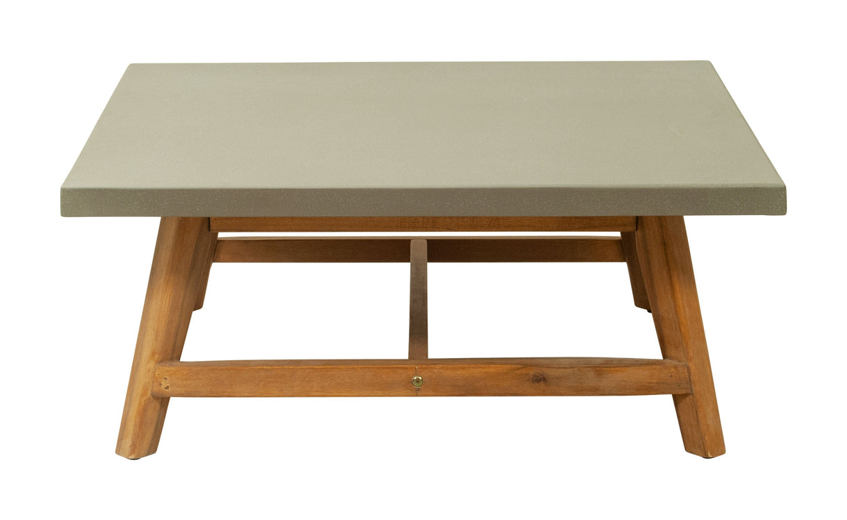 Kert Gray Outdoor Coffee Table by Zuomod at Eve Furniture