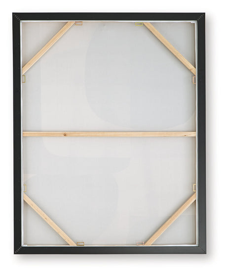 Kesleigh Black/White Wall Art by Ashley at Eve Furniture