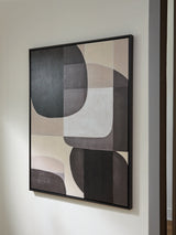 Kesleigh Black/White Wall Art by Ashley at Eve Furniture