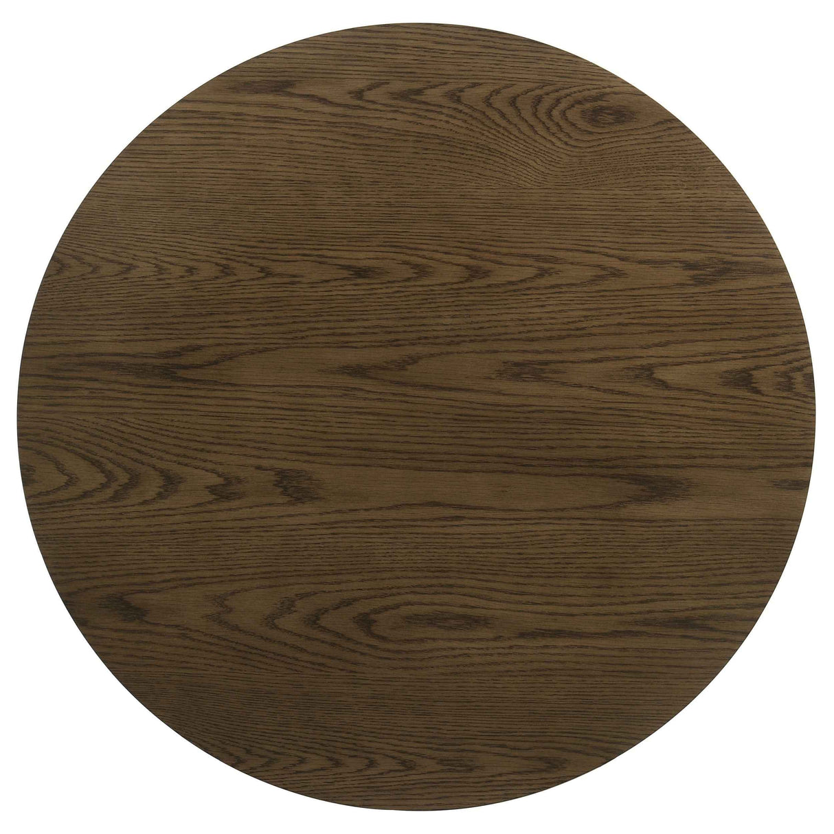 Kessler Brown Round Sculptural Wood Coffee Table by Coaster at Eve Furniture