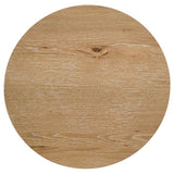 Kessler Light Oak 2-piece Round Sculptural Wood Coffee Table Set by Coaster at Eve Furniture
