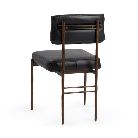 Kester Jet Black Dining Chair Set of 2 by Classic Home at Eve Furniture
