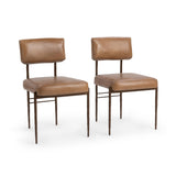 Kester Tan Chair Set of 2 by Classic Home at Eve Furniture