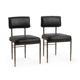 Kester Jet Black Dining Chair (Set of 2) by Classic Home at Eve Furniture