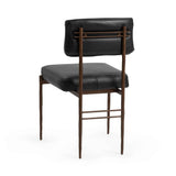 Kester Jet Black Dining Chair (Set of 2) by Classic Home at Eve Furniture