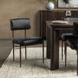 Kester Jet Black Dining Chair (Set of 2) by Classic Home at Eve Furniture