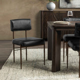 Kester Jet Black Dining Chair (Set of 2) by Classic Home at Eve Furniture