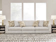 Kestrie Feathered 3-Piece Sectional Sofa by Ashley at Eve Furniture