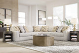 Kestrie Feathered 5-Piece Sectional by Ashley at Eve Furniture