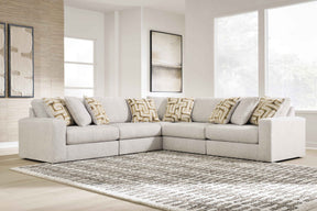 Kestrie Feathered 5-Piece Sectional by Ashley at Eve Furniture