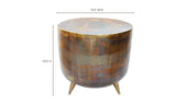 Kettel Accent Table Brass by Moe's Home at Eve Furniture