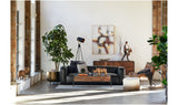 Kettel Accent Table Brass by Moe's Home at Eve Furniture