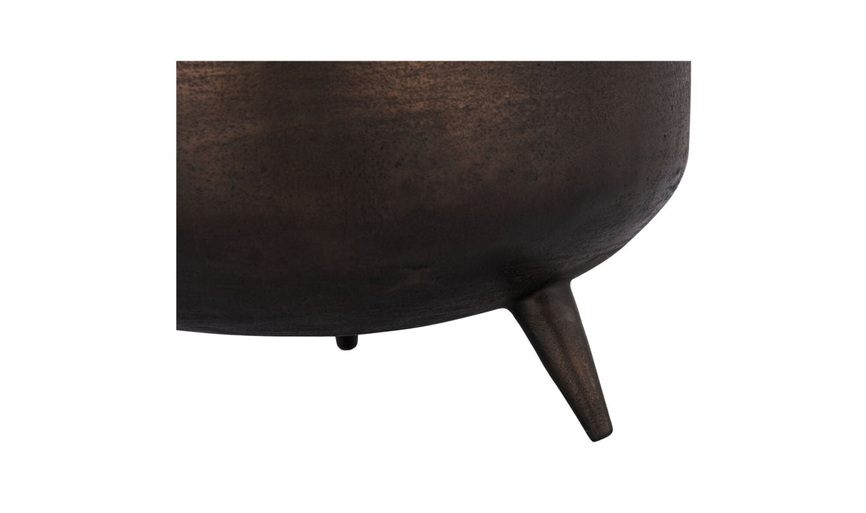 Kettel Accent Table Bronze by Moe's Home at Eve Furniture