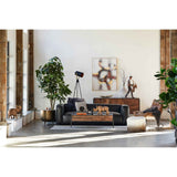 Kettel Brass Accent Table
