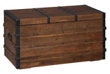 Kettleby Brown Storage Trunk by Ashley at Eve Furniture